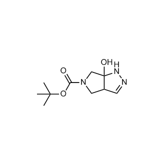 tert-Butyl 6a-hydroxy-3a,4,6,6a-tetrahydropyrrolo[3,4-c]pyrazole-5(1H)-carboxylate