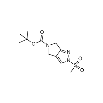2-(Methylsulfonyl)-2,6-dihydropyrrolo[3,4-c]pyrazole-5(4H)-carboxylic acid tert-butyl ester