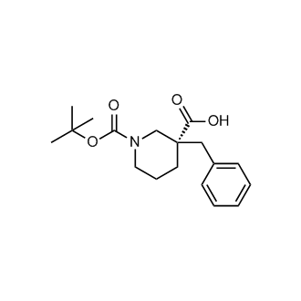 (S)-3-benzyl-1-(tert-Butoxycarbonyl)piperidine-3-carboxylic acid
