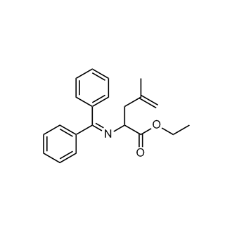 Ethyl 2-((diphenylmethylene)amino)-4-methylpent-4-enoate