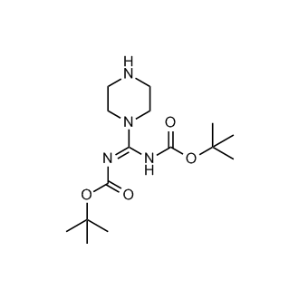 [tert-Butoxycarbonylimino(piperazin-1-yl)methyl]carbamic acid tert-butyl ester