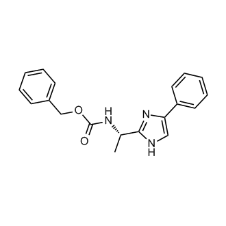 (S)-benzyl (1-(4-phenyl-1H-imidazol-2-yl)ethyl)carbamate