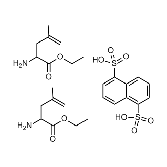 Ethyl 2-amino-4-methylpent-4-enoate heminaphthalene-1,5-disulfonate