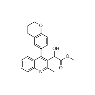 methyl 2-(4-(chroman-6-yl)-2-methylquinolin-3-yl)-2-hydroxyacetate