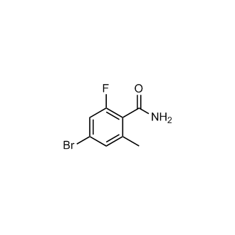 4-Bromo-2-fluoro-6-methylbenzamide