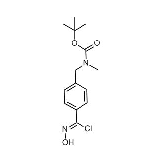 tert-Butyl 4-(chloro(hydroxyimino)methyl)benzyl(methyl)carbamate