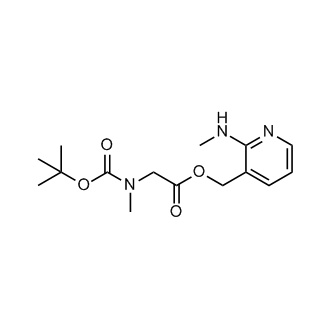 (2-(Methylamino)pyridin-3-yl)methyl 2-((tert-butoxycarbonyl)(methyl)amino)acetate