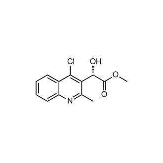 (S)-methyl 2-(4-chloro-2-methylquinolin-3-yl)-2-hydroxyacetate
