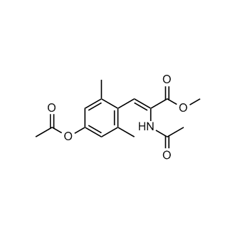 (Z)-methyl 2-acetamido-3-(4-acetoxy-2,6-dimethylphenyl)acrylate
