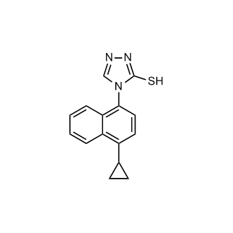 4-(4-Cyclopropylnaphthalen-1-yl)-4H-1,2,4-triazole-3-thiol