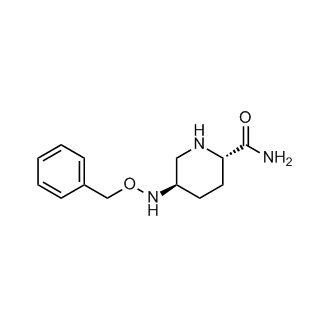 (2S,5R)-5-((Benzyloxy)amino)piperidine-2-carboxamide