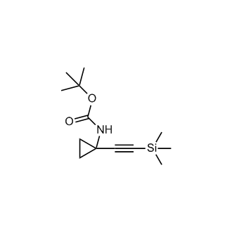 tert-Butyl (1-((trimethylsilyl)ethynyl)cyclopropyl)carbamate