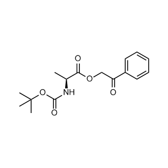 2-Oxo-2-phenylethyl (tert-butoxycarbonyl)-L-alaninate