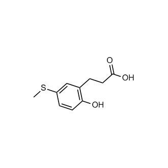 3-[2-Hydroxy-5-(methylthio)phenyl]propanoic acid