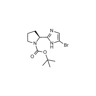 tert-Butyl (2S)-2-(4-bromo-1H-imidazol-2-yl)pyrrolidine-1-carboxylate