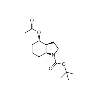 (3aS,4R,7aS)-tert-butyl 4-acetoxyoctahydro-1H-indole-1-carboxylate