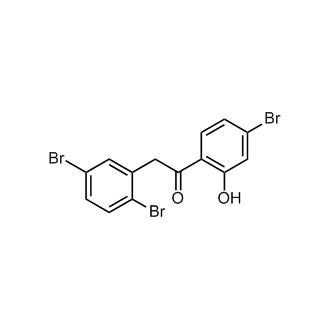 1-(4-Bromo-2-hydroxyphenyl)-2-(2,5-dibromophenyl)ethanone