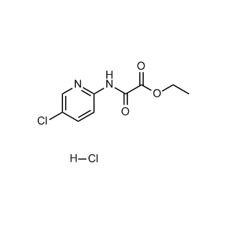 2-[(5-Chloropyridin-2-yl)amino]-2-oxoacetate ethyl ester monohydrochloride