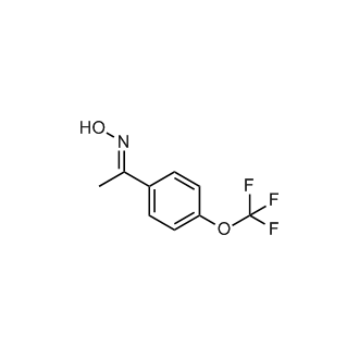 (E)-1-(4-(trifluoromethoxy)phenyl)ethanone oxime