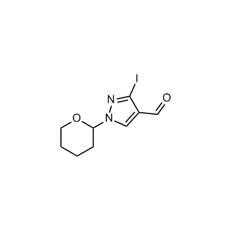 3-Iodo-1-(tetrahydro-2H-pyran-2-yl)-1H-pyrazole-4-carbaldehyde