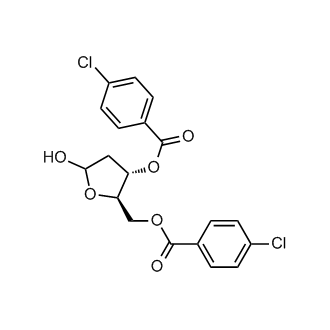 ((2R,3S)-3-((4-chlorobenzoyl)oxy)-5-hydroxytetrahydrofuran-2-yl)methyl 4-chlorobenzoate