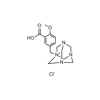 1-(3-Carboxy-4-methoxybenzyl)-1,3,5,7-tetraazaadamantan-1-ium chloride