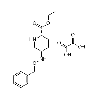 (2S,5R)-Ethyl 5-((benzyloxy)amino)piperidine-2-carboxylate oxalate