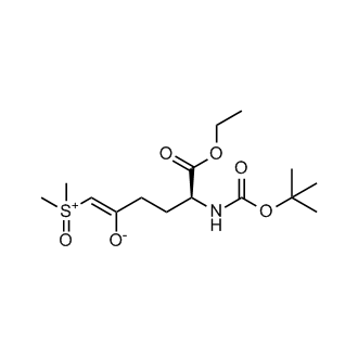 (S)-ethyl 2-((tert-butoxycarbonyl)amino)-6-(dimethylhydrosulfinyl)-5-hydroxyhex-5-enoate