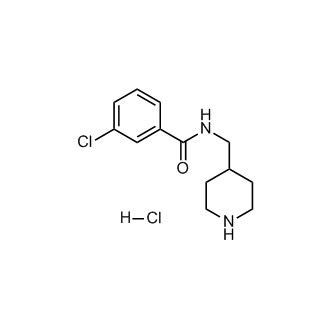 3-Chloro-N-(4-piperidinylmethyl)benzamide hydrochloride