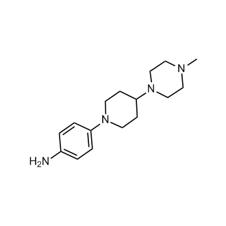4-[4-(4-Methyl-1-piperazinyl)-1-piperidinyl]benzenamine