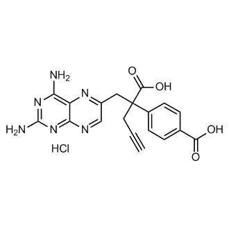 4-(2-Carboxy-1-(2,4-diaminopteridin-6-yl)pent-4-yn-2-yl)benzoic acid hydrochloride