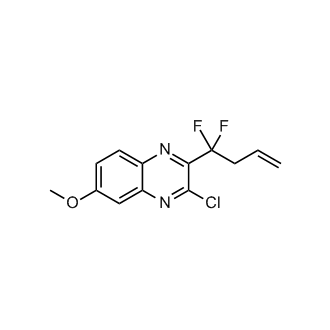 3-Chloro-2-(1,1-difluorobut-3-en-1-yl)-6-methoxyquinoxaline