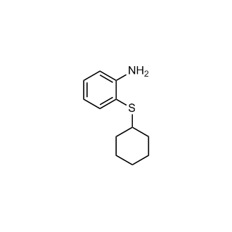 2-(Cyclohexylthio)benzenamine