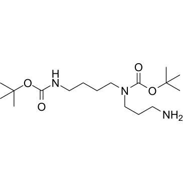 tert-Butyl (3-aminopropyl)(4-((tert-butoxycarbonyl)amino)butyl)carbamate
