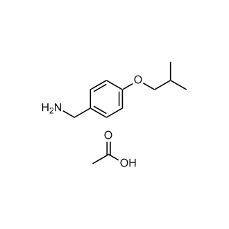 (4-Isobutoxyphenyl)methanamine acetate