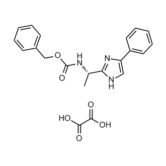 Benzyl (S)-(1-(4-phenyl-1H-imidazol-2-yl)ethyl)carbamate oxalate