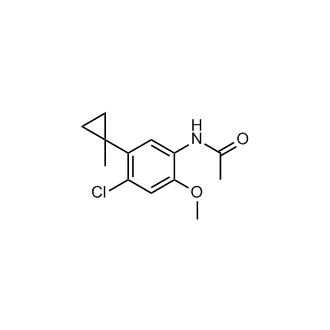 N-[4-Chloro-2-methoxy-5-(1-methylcyclopropyl)phenyl]acetamide