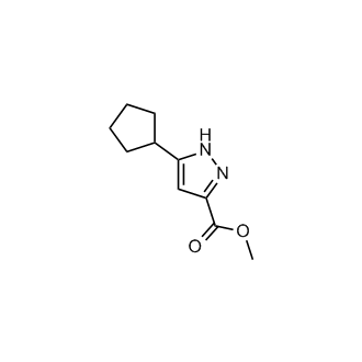 methyl 5-cyclopentyl-1H-pyrazole-3-carboxylate