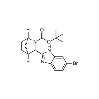 (1R,3S,4S)-tert-Butyl 3-(6-bromo-1H-benzo[d]imidazol-2-yl)-2-azabicyclo[2.2.1]heptane-2-carboxylate