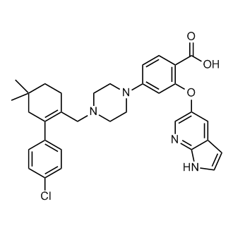 2-[(1H-Pyrrolo[2,3-b]pyridin-5-yl)oxy]-4-[4-[[2-(4-chlorophenyl)-4,4-dimethylcyclohex-1-enyl]methyl]piperazin-1-yl]benzoic acid