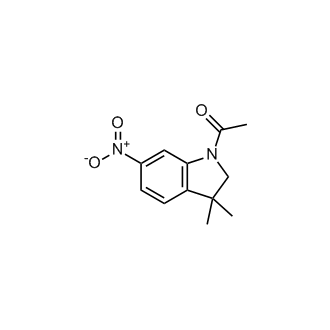 1-(3,3-Dimethyl-6-nitro-2,3-dihydro-1H-indol-1-yl)ethan-1-one