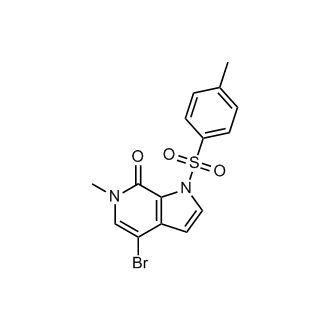 4-Bromo-6-methyl-1-(4-methylbenzenesulfonyl)-1H,6H,7H-pyrrolo[2,3-c]pyridin-7-one