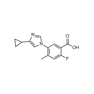 5-(4-Cyclopropyl-1H-imidazol-1-yl)-2-fluoro-4-methylbenzoic acid