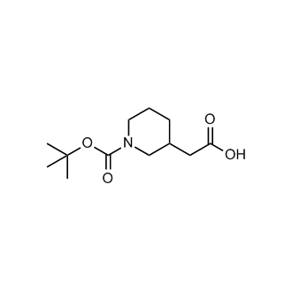 3-Carboxymethylpiperidine-1-carboxylic acid tert-butyl ester