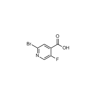 2-Bromo-5-fluoroisonicotinic acid