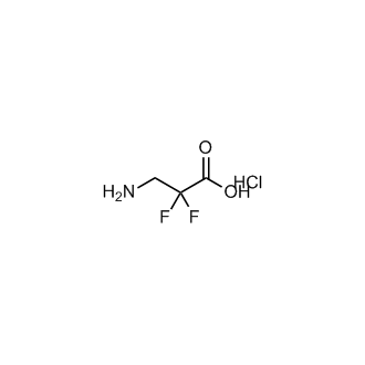 3-Amino-2,2-difluoropropanoic acid hydrochloride
