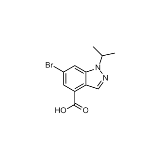 6-Bromo-1-isopropyl-1H-indazole-4-carboxylic acid