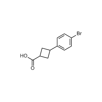 3-(4-Bromophenyl)cyclobutanecarboxylic acid