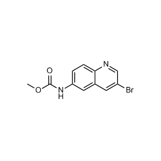 Methyl (3-bromoquinolin-6-yl)carbamate