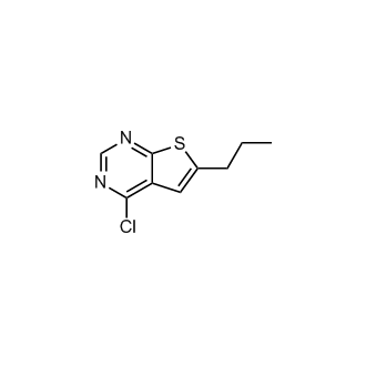4-Chloro-6-propylthieno[2,3-d]pyrimidine